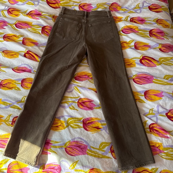 Abercrombie & Fitch Brown Straight Leg Women's Jeans - Picture 2 of 6